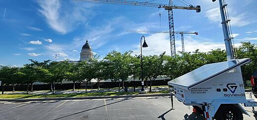 security trailer at capital