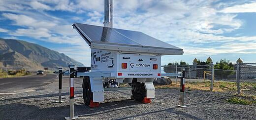 Solar security units by GoView protect concerts and special events