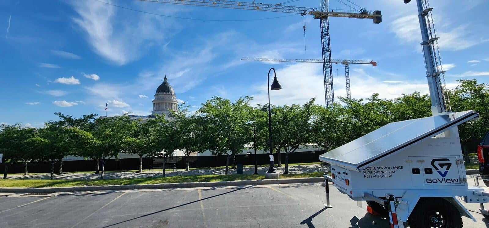security trailer at capital