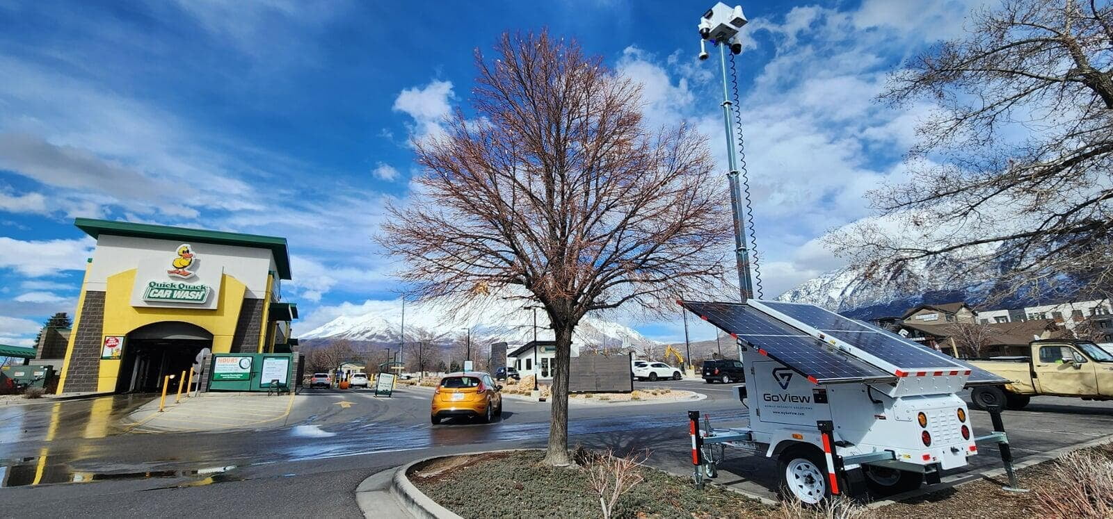 Quick Quack Car Wash and GoView Surveillance